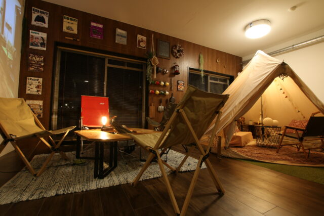 一番人気のグランピングルーム！