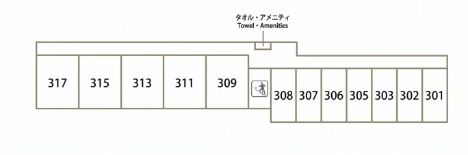 3Fフロアマップ